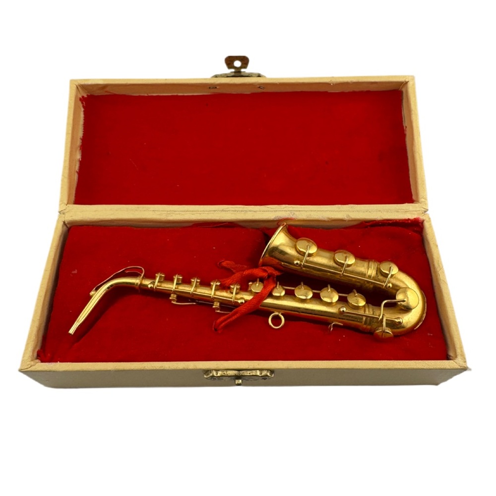 Mini Vintage Saxophone